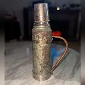 Vintage Like Stanley Handheld Blow Torch Brass Copper drinking cup